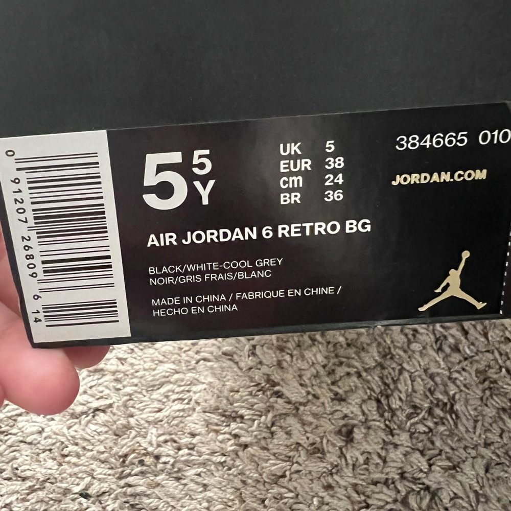 air jordan 6s